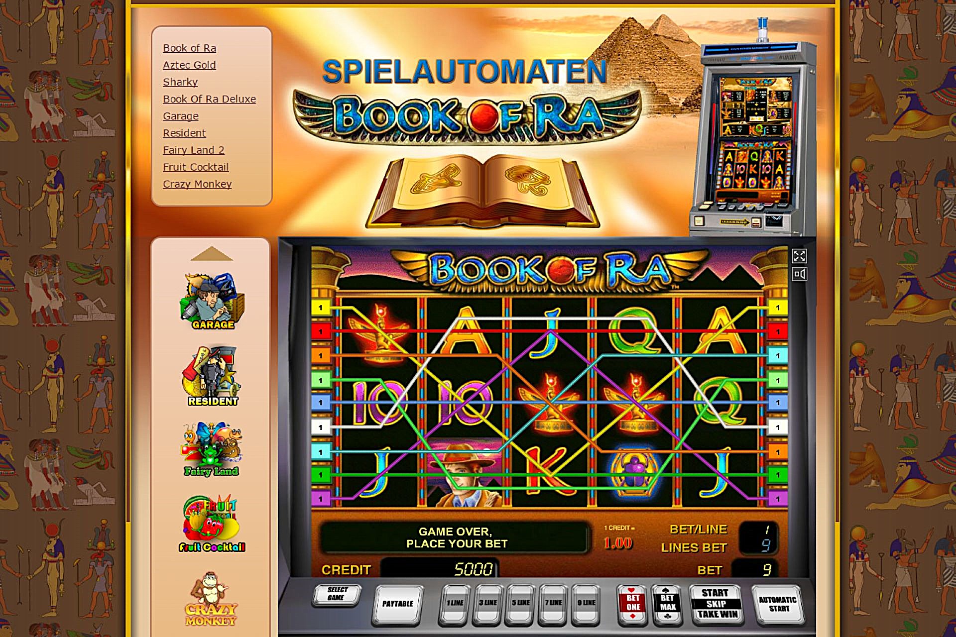 What slot machines are popular among players?